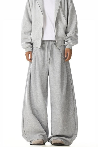 Grey Baggy Sweatpants