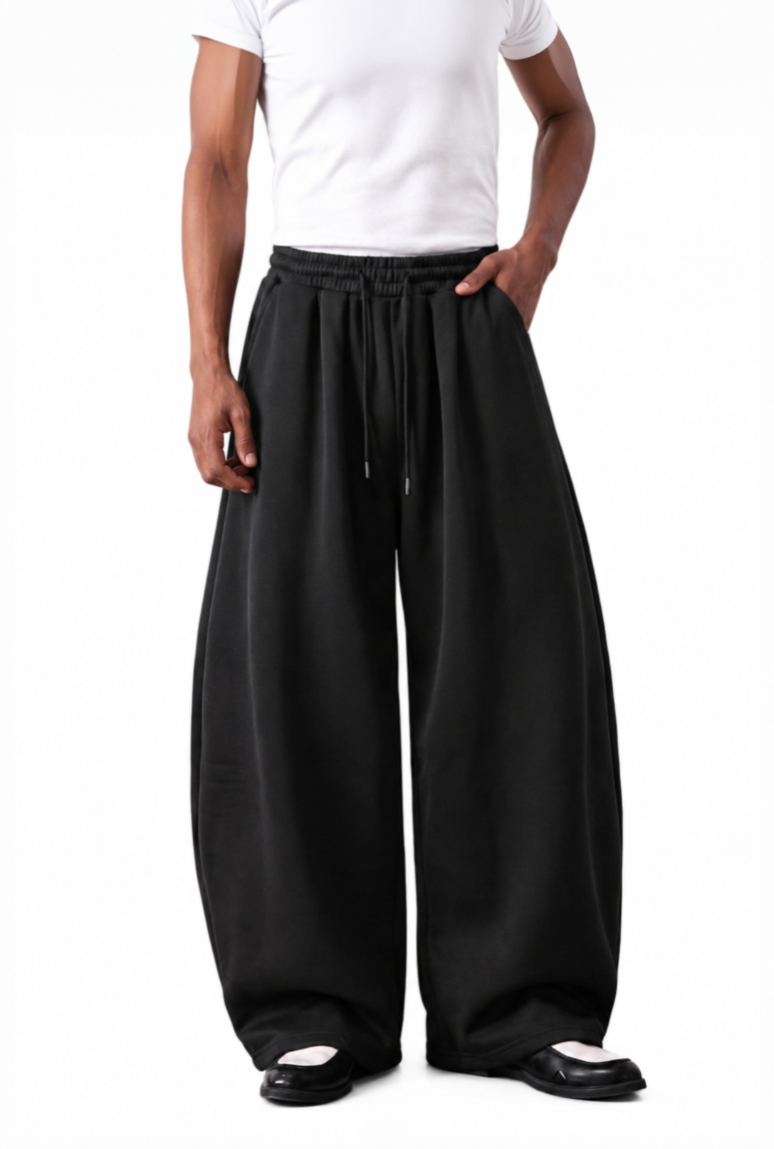 Black Baggy Sweatpants