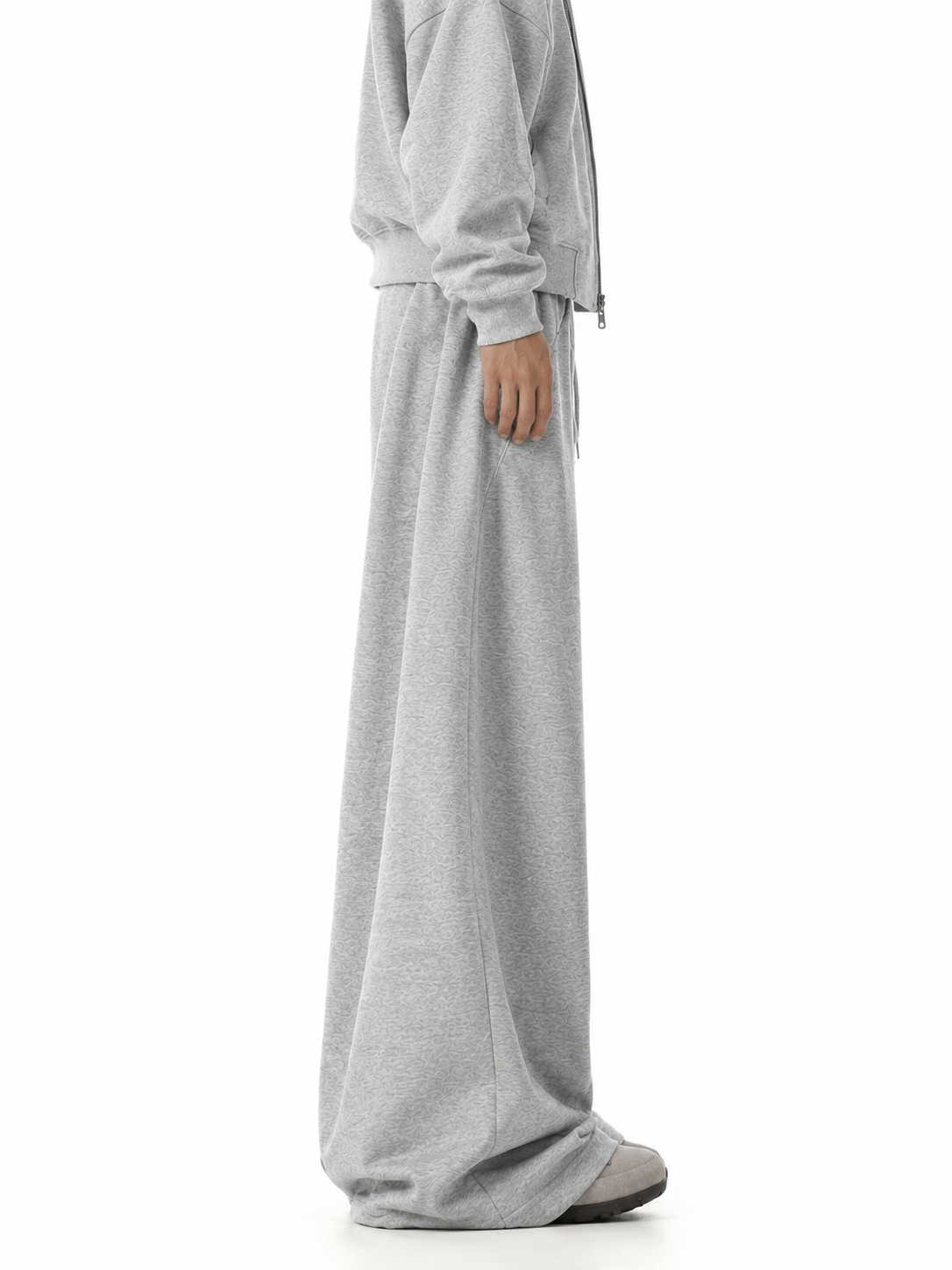 Grey Baggy Sweatpants